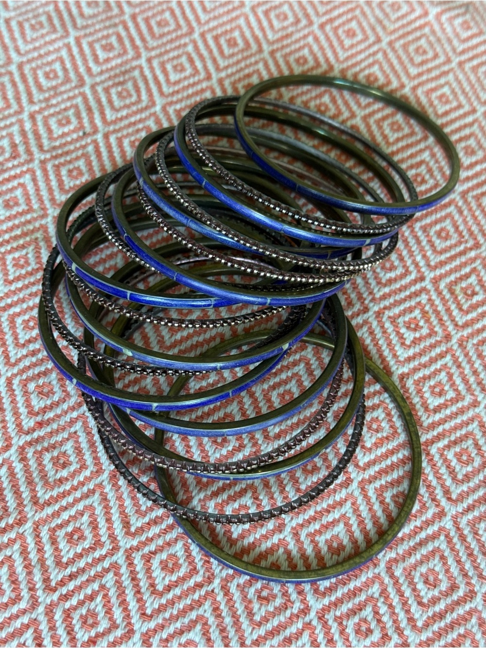 19 piece Stackable Women’s Bangle Bracelet Set